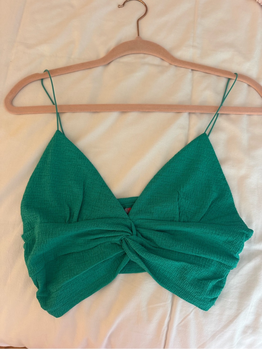 Urban Outfitters Front Twist Crop Top
